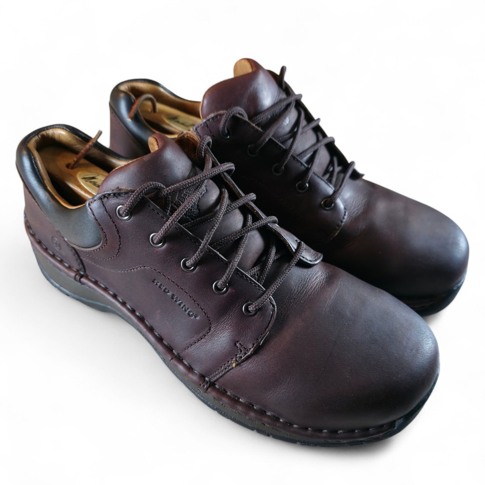 Red Wing Style 2324 Safety Shoes Brown Leather Work Womens 9.5 D / Mens 8